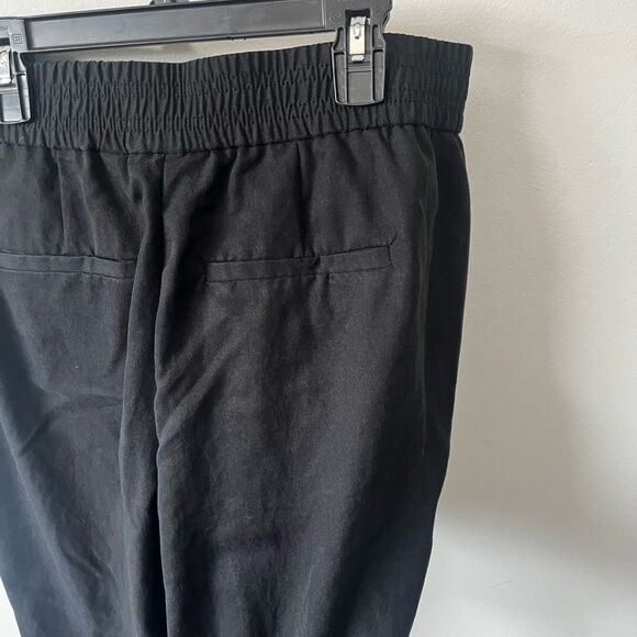 Chico’s Black Lightweight Tencel Blend Cuff Bottom Pants 0 - Picture 5 of 5